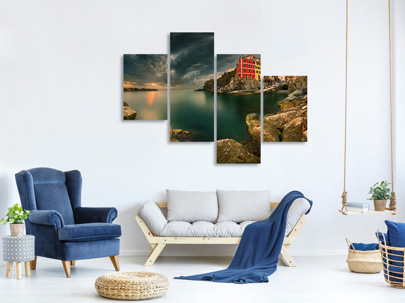 modern-4-piece-canvas-print-riomaggiore