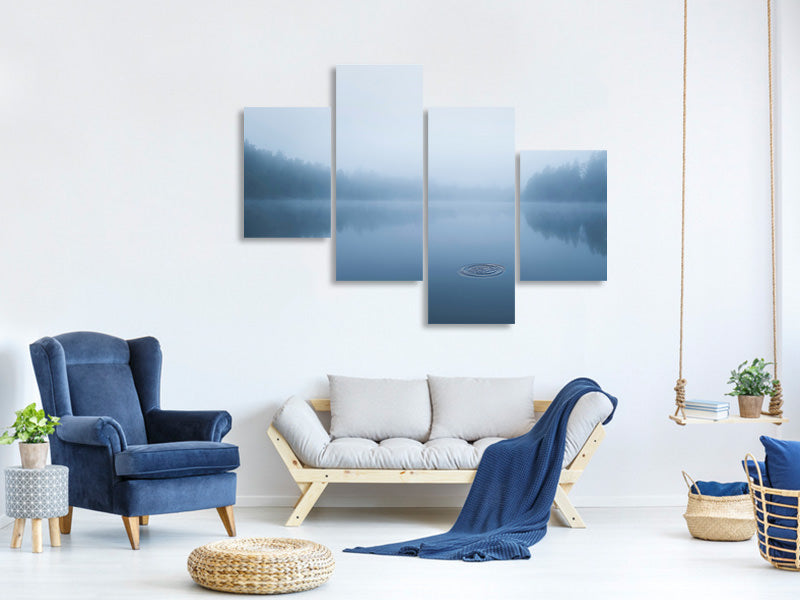 modern-4-piece-canvas-print-ripple-in-the-water