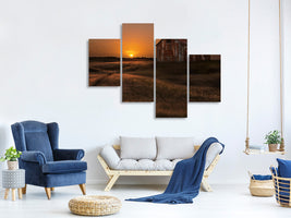 modern-4-piece-canvas-print-september-sun