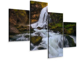 modern-4-piece-canvas-print-spring-flood