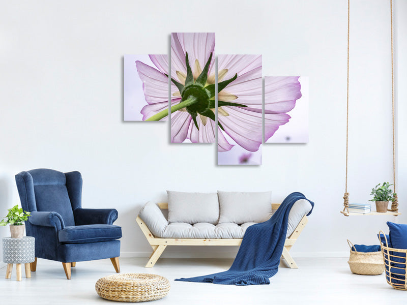 modern-4-piece-canvas-print-the-cosmos-flower