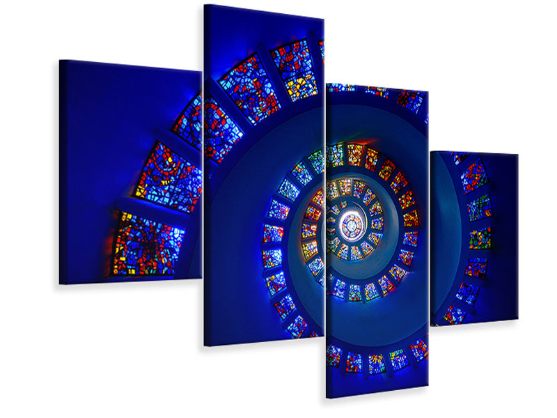 modern-4-piece-canvas-print-the-glory-window