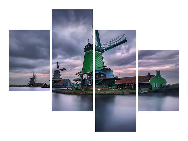 modern-4-piece-canvas-print-the-green-windmill