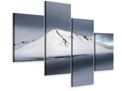 modern-4-piece-canvas-print-the-white-mountain