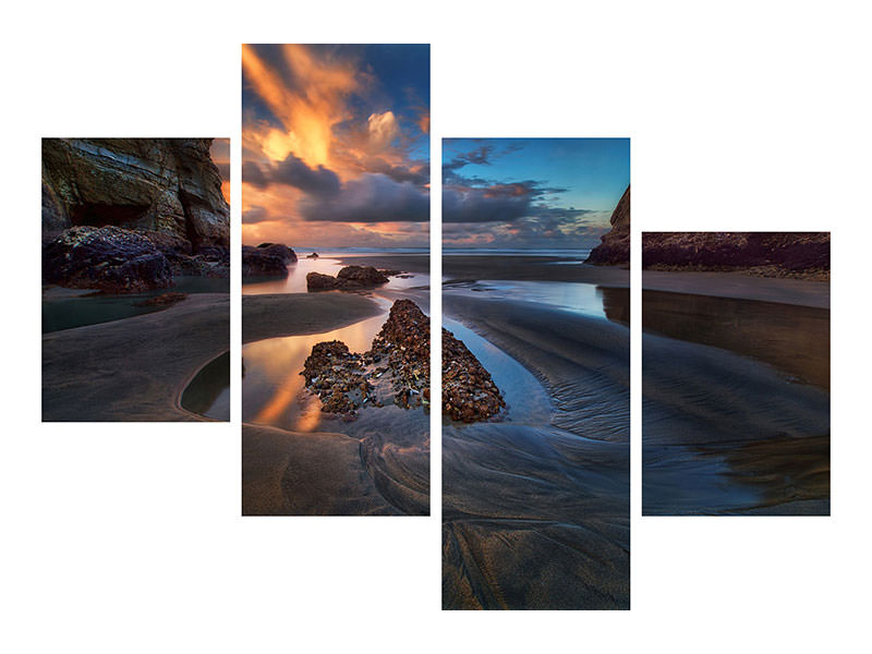 modern-4-piece-canvas-print-when-the-tide-receded