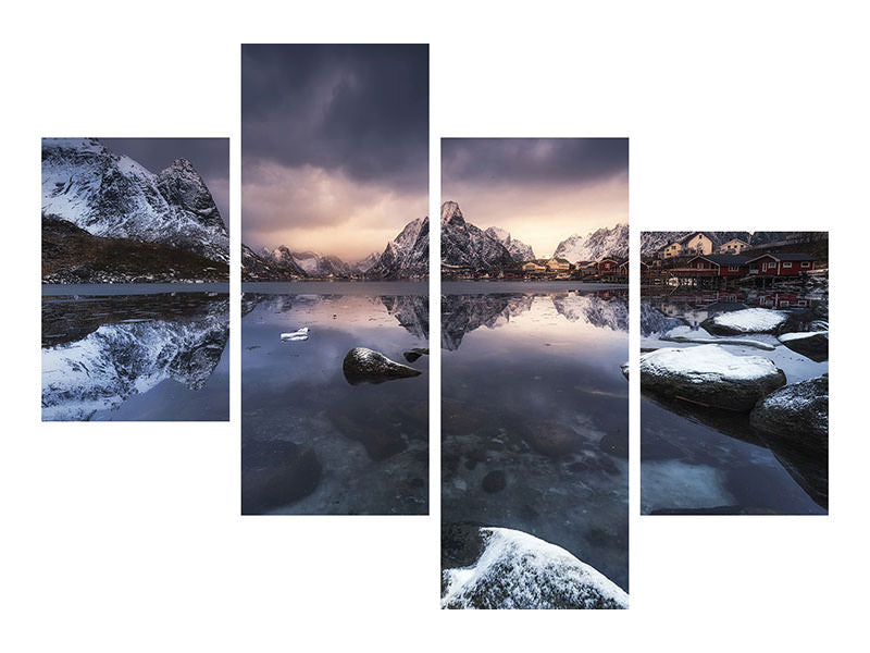modern-4-piece-canvas-print-winter-light