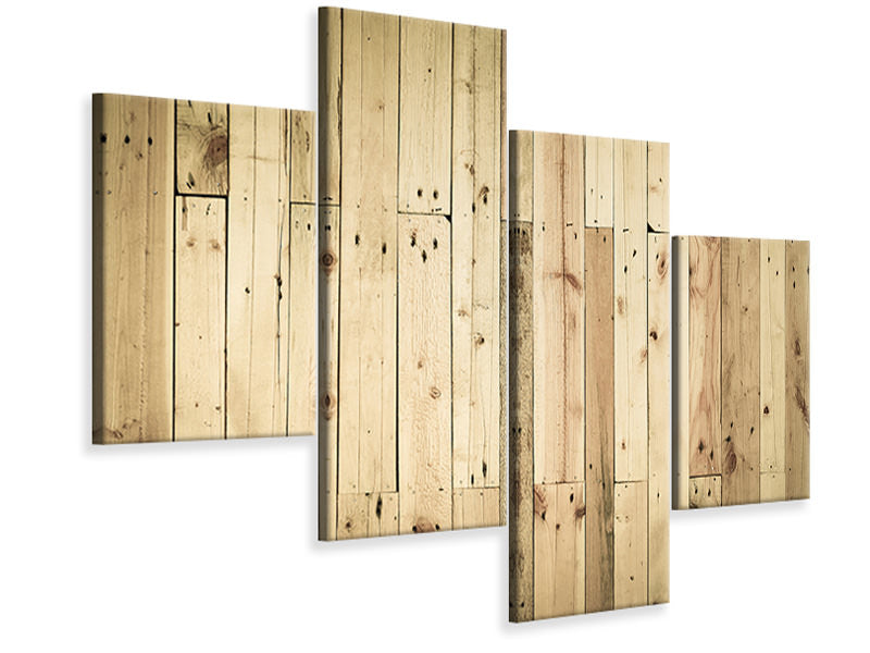 modern-4-piece-canvas-print-wood-panels