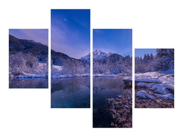 modern-4-piece-canvas-print-zelenci-springs
