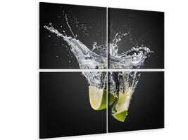 o-4-piece-canvas-print-fresh-limes