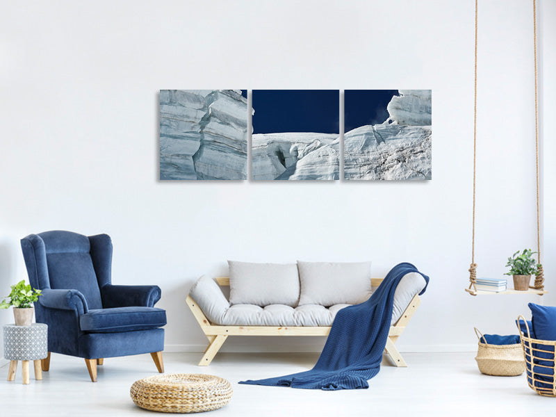 panoramic-3-piece-canvas-print-cliff-jumping