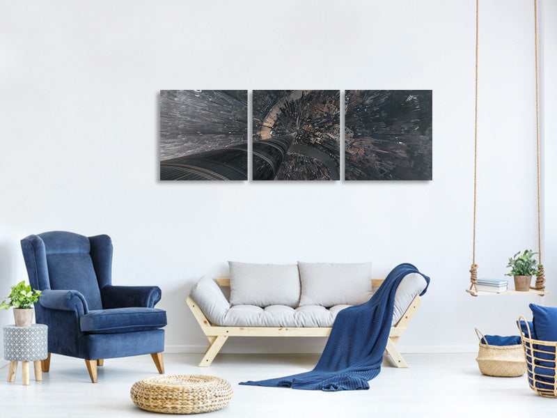 panoramic-3-piece-canvas-print-dive-into-the-matrix