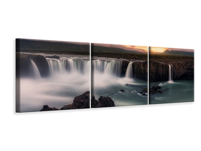 panoramic-3-piece-canvas-print-fire-and-water-ii