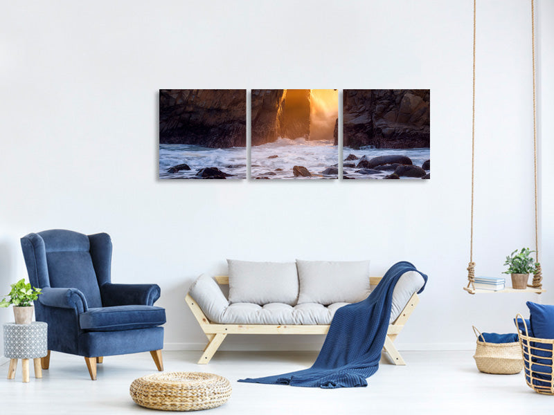 panoramic-3-piece-canvas-print-fire-in-the-hole