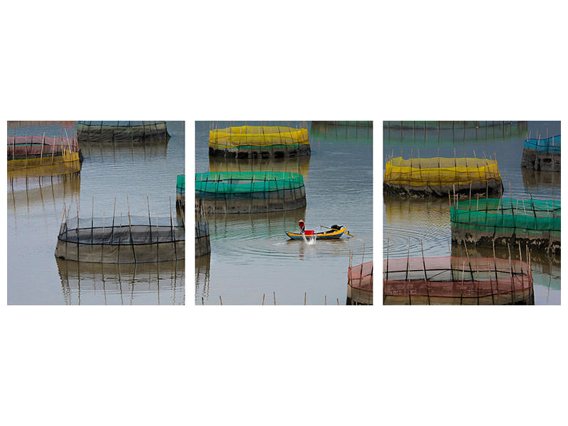 panoramic-3-piece-canvas-print-fishing-life