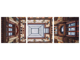 panoramic-3-piece-canvas-print-galleria-sciarra-rome