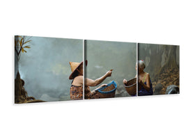 panoramic-3-piece-canvas-print-good-friend