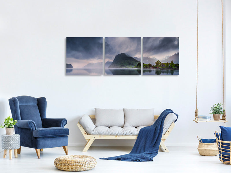 panoramic-3-piece-canvas-print-hornindalsvatn-ii