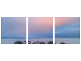 panoramic-3-piece-canvas-print-moeraki-boulders