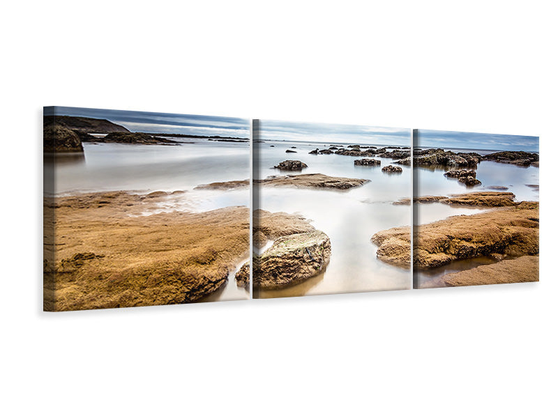 panoramic-3-piece-canvas-print-mystic-mood-by-the-sea