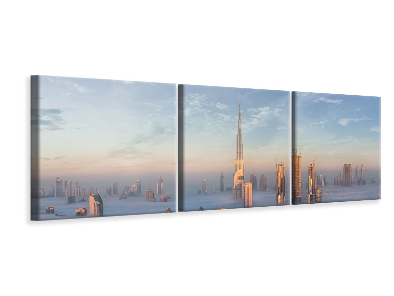 panoramic-3-piece-canvas-print-sinking-in-fog