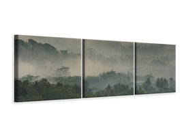 panoramic-3-piece-canvas-print-temple-in-the-mist