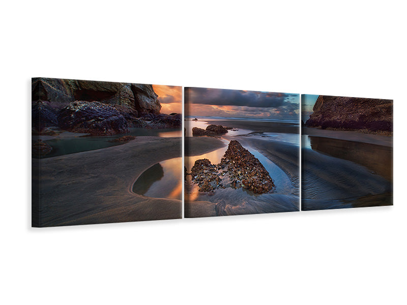panoramic-3-piece-canvas-print-when-the-tide-receded