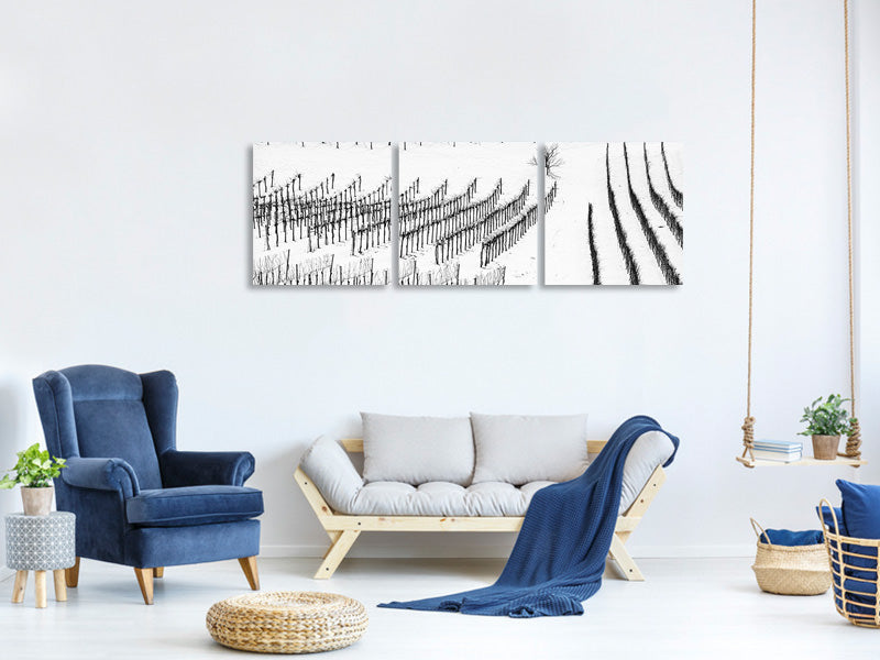 panoramic-3-piece-canvas-print-winter-lines