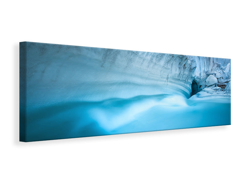 panoramic-canvas-print-glacier-river-cave