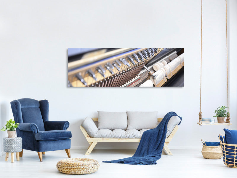 panoramic-canvas-print-piano-action