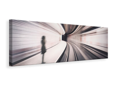 panoramic-canvas-print-the-girl-of-the-metro-station